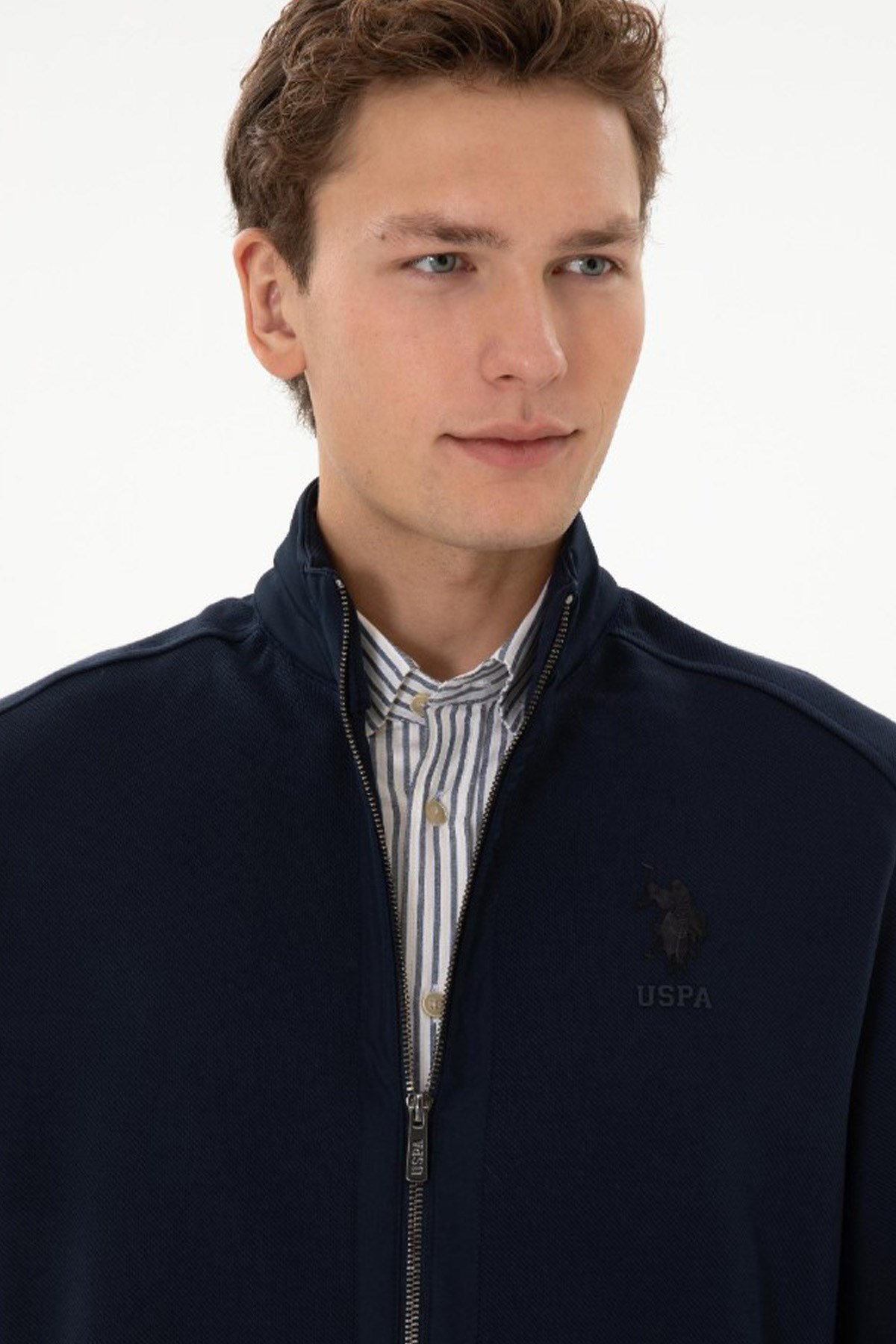 U.S. Polo Assn. Erkek Sweatshirt 50309988-VR033 Lacivert