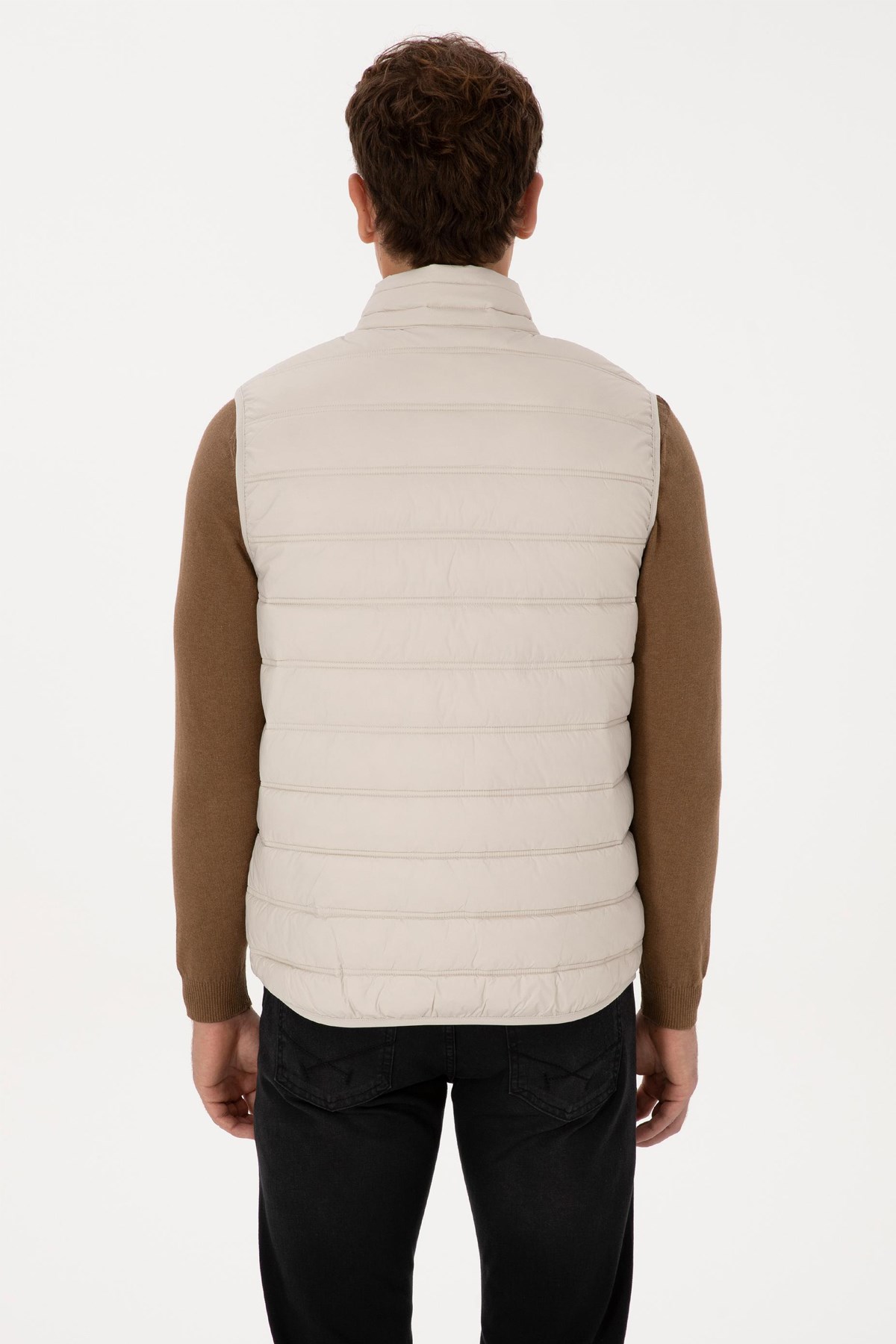 U.S. Polo Assn. Erkek Yelek 50310039-VR049 Taş