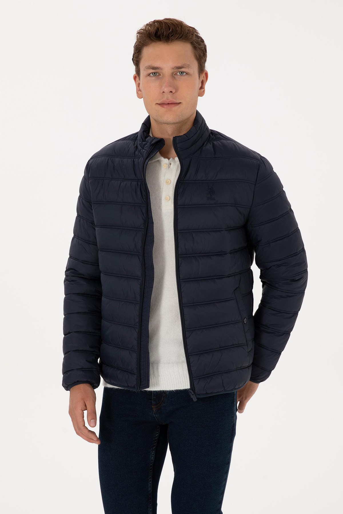 U.S. Polo Assn. Erkek Mont 50310050-VR033 Lacivert