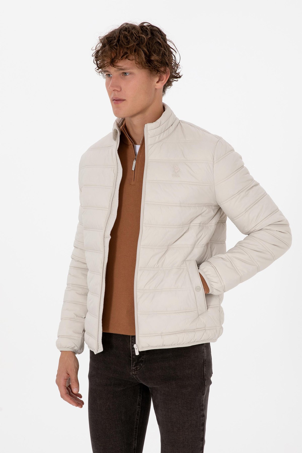 U.S. Polo Assn. Erkek Mont 50310050-VR049 Taş