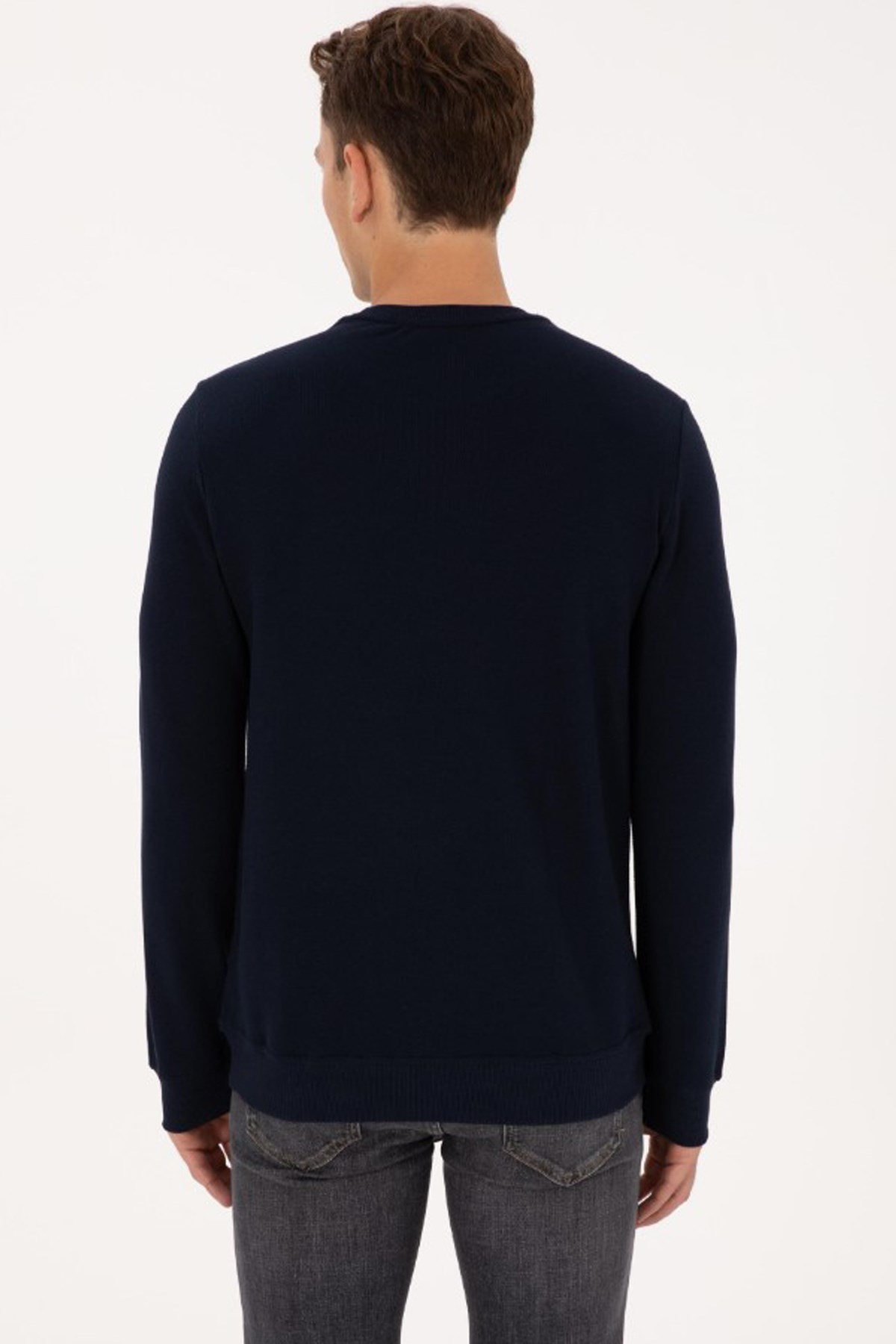 U.S. Polo Assn. Erkek Sweatshirt 50310310-VR033 Lacivert