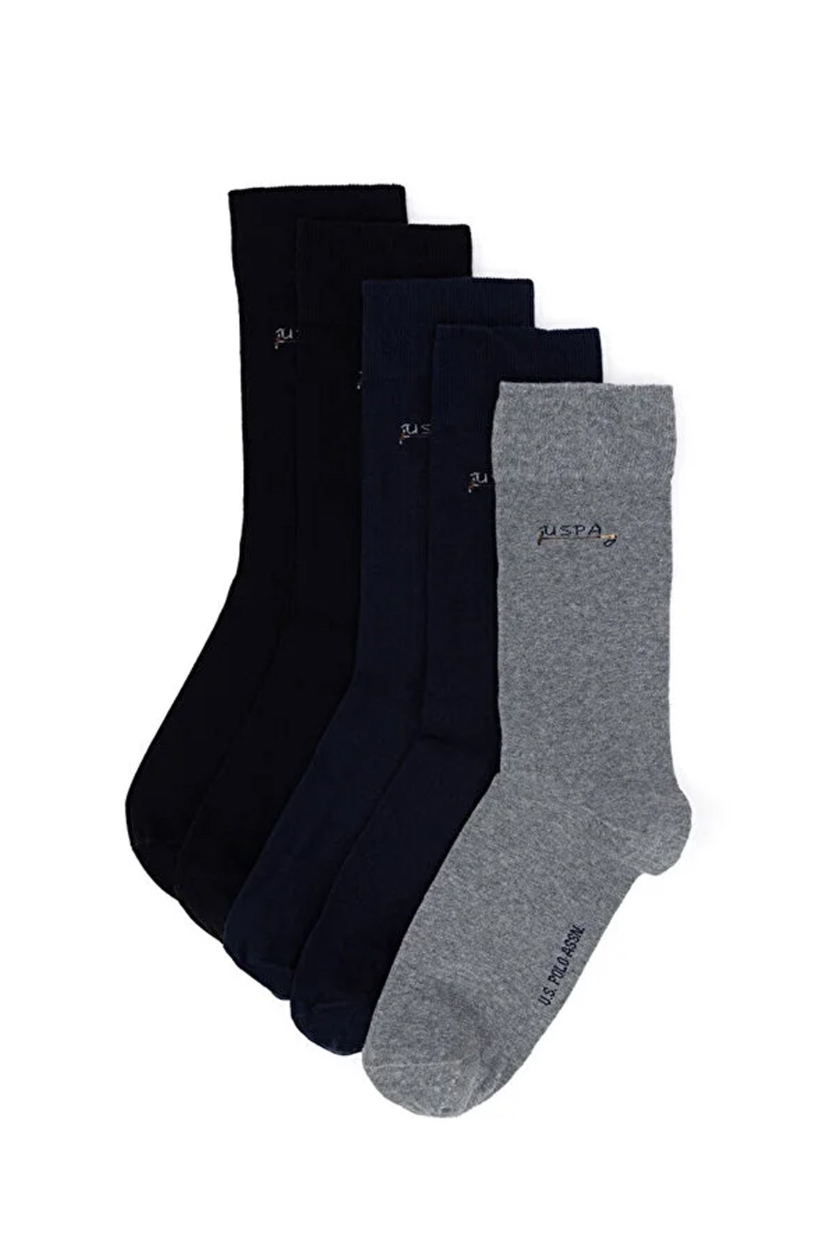 U.S. Polo Assn. Erkek Çorap 50314873-VR086 Gri