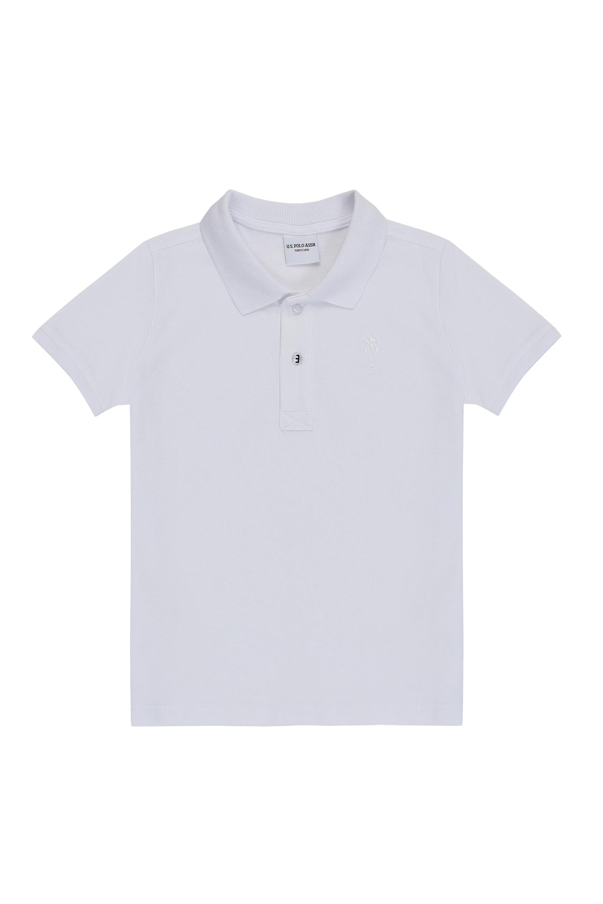 U.S. Polo Assn. Çocuk Tişört 50320118-VR013 Beyaz