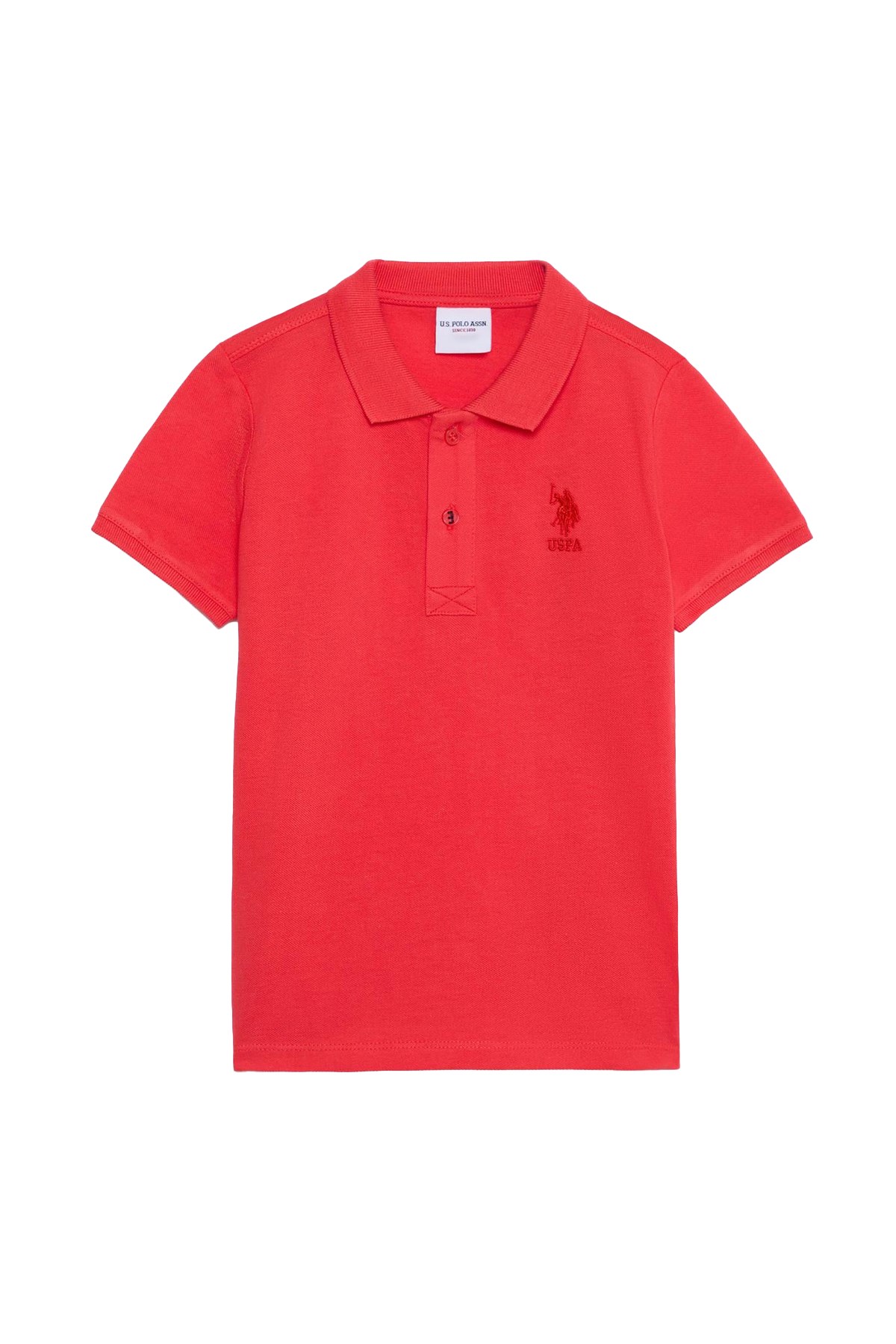 U.S. Polo Assn. Çocuk Tişört 50320118-VR213 Kırmızı