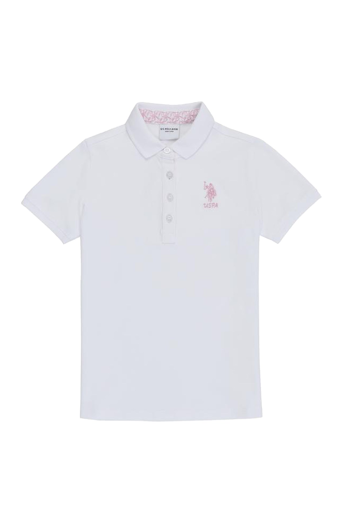 U.S. Polo Assn. Çocuk Tişört 50320287-VR013 Beyaz