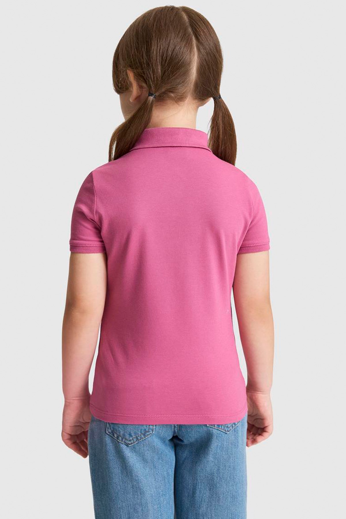 U.S. Polo Assn. Çocuk Tişört 50320287-VR023 Fuşya
