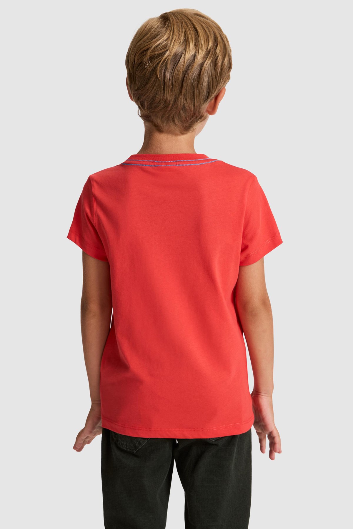 U.S. Polo Assn. Çocuk Tişört 50320413-VR213 Kırmızı