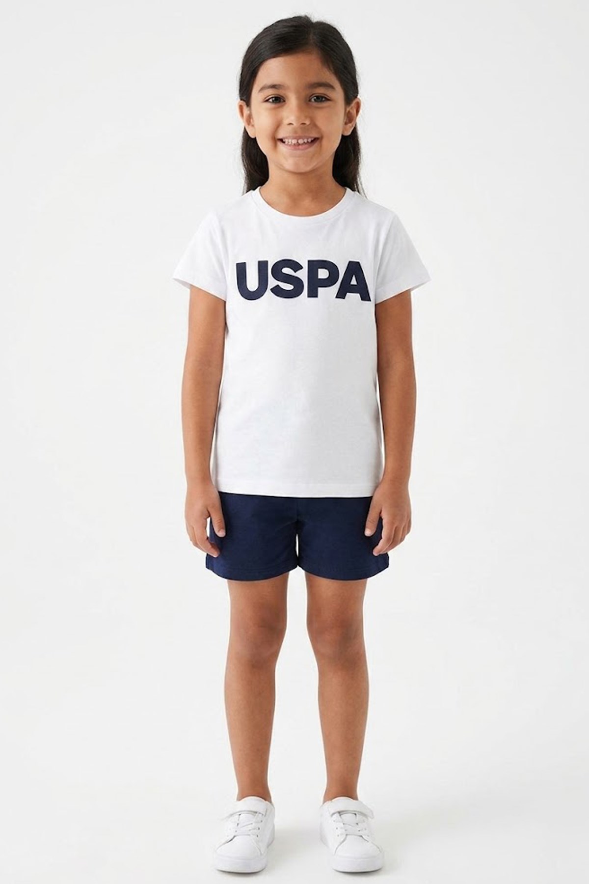 U.S. Polo Assn. Çocuk Tişört 50320451-VR013 Beyaz