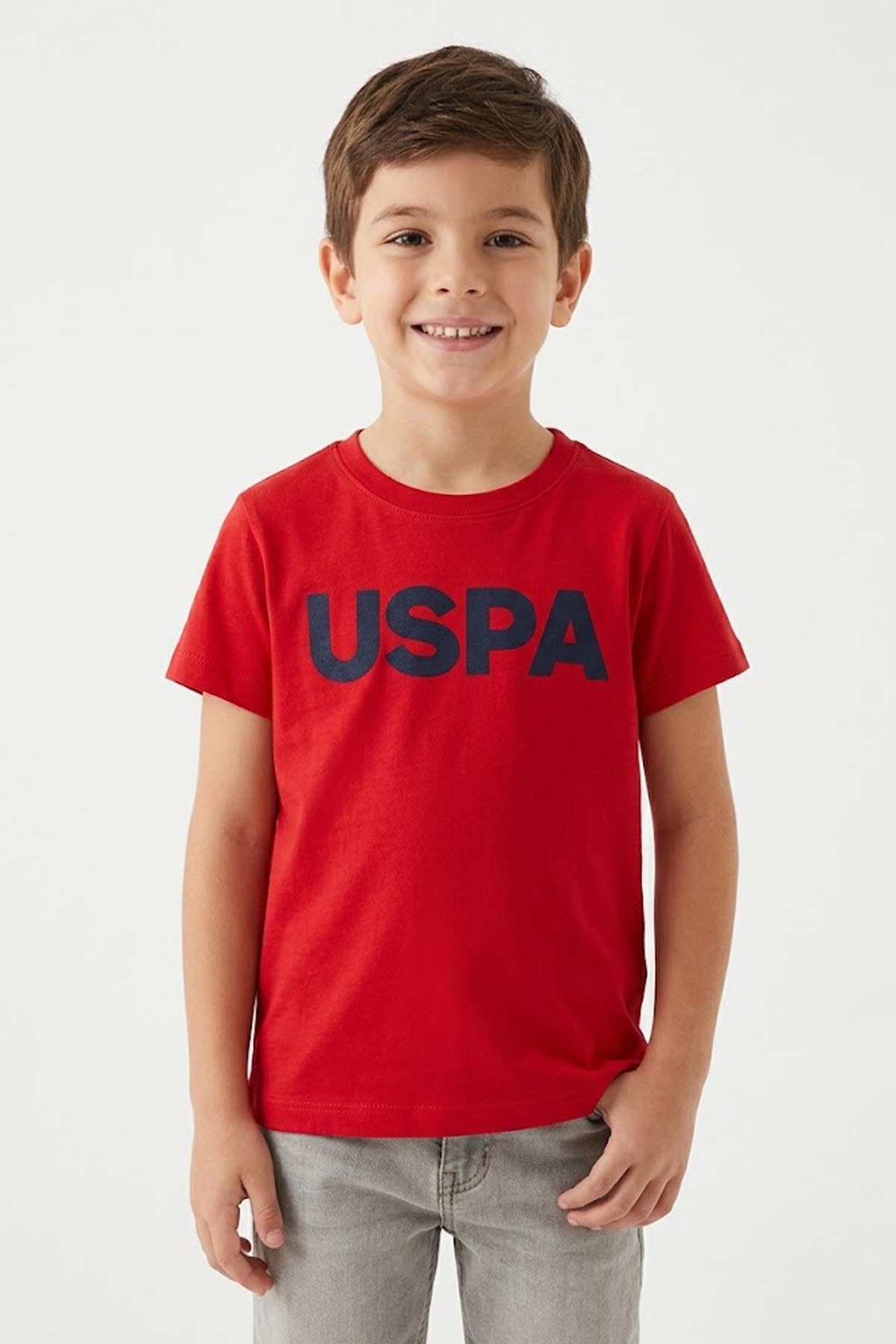 U.S. Polo Assn. Çocuk Tişört 50320451-VR171 Kırmızı