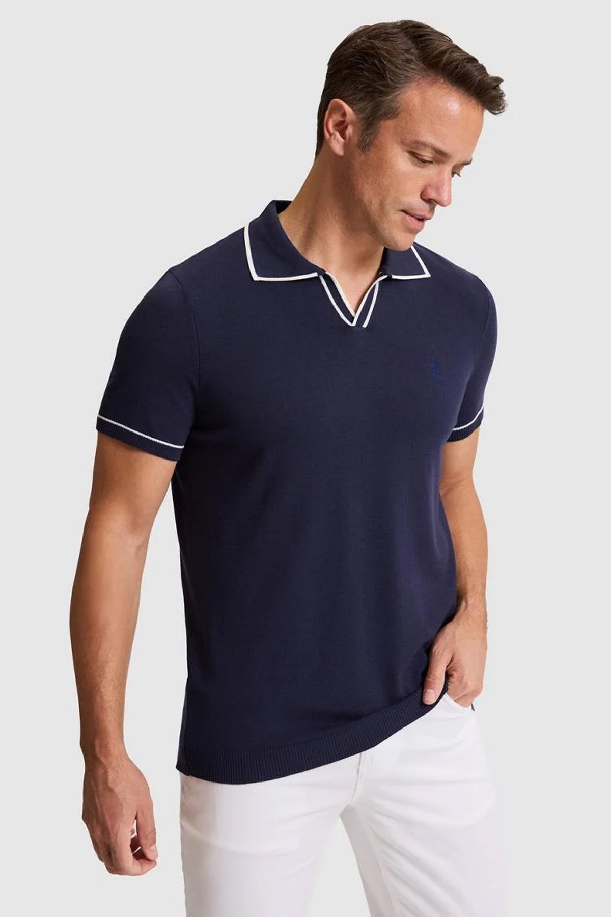 U.S. Polo Assn. Erkek Triko Kazak 50321682-VR033 Lacivert