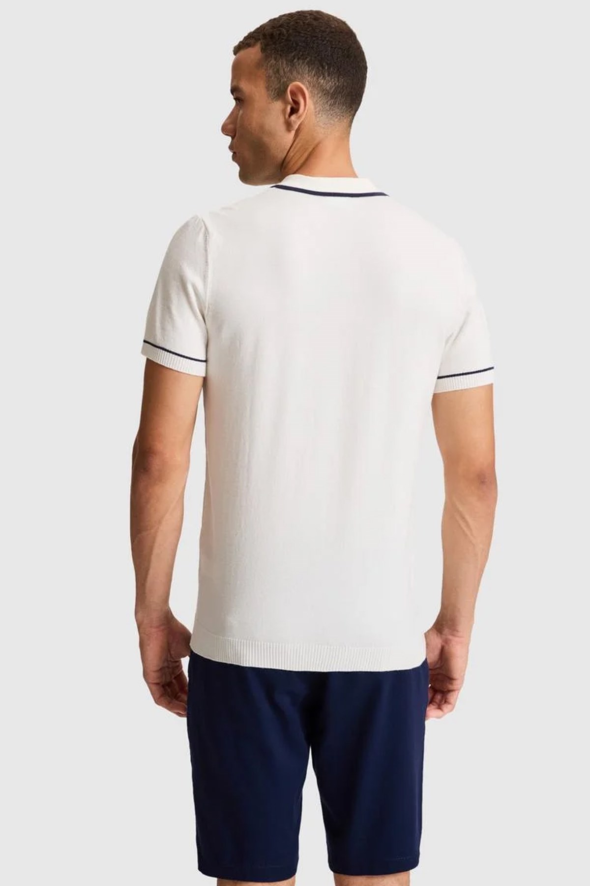U.S. Polo Assn. Erkek Triko Kazak 50321682-VR256 Beyaz
