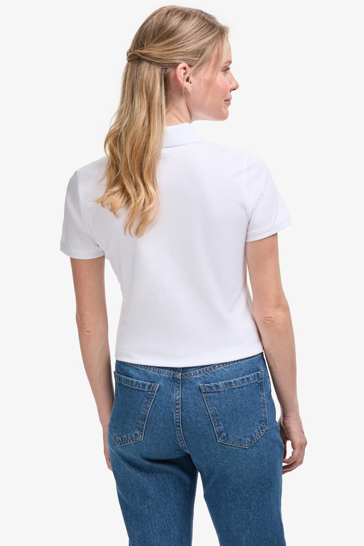 U.S. Polo Assn. Kadın Tişört 50321818-VR013 Beyaz