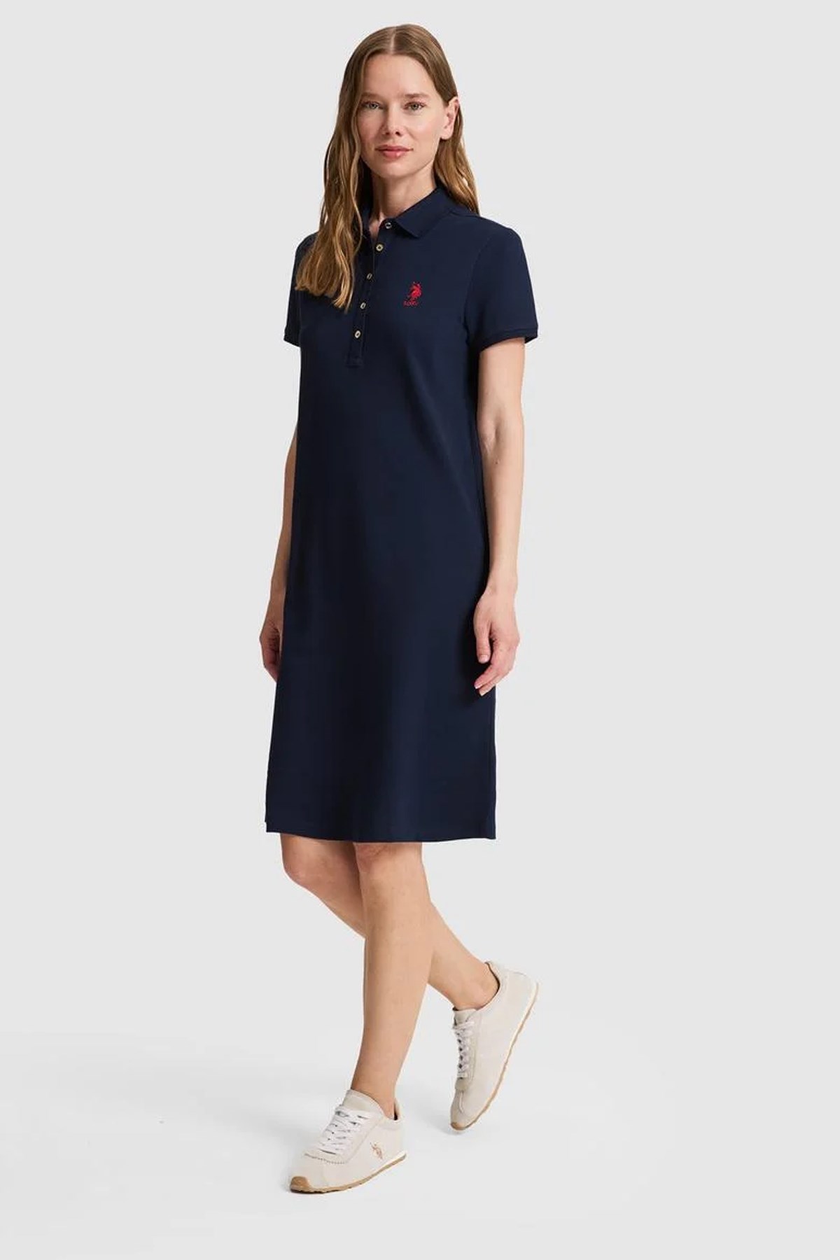 U.S. Polo Assn. Kadın Elbise 50321841-VR033 Lacivert