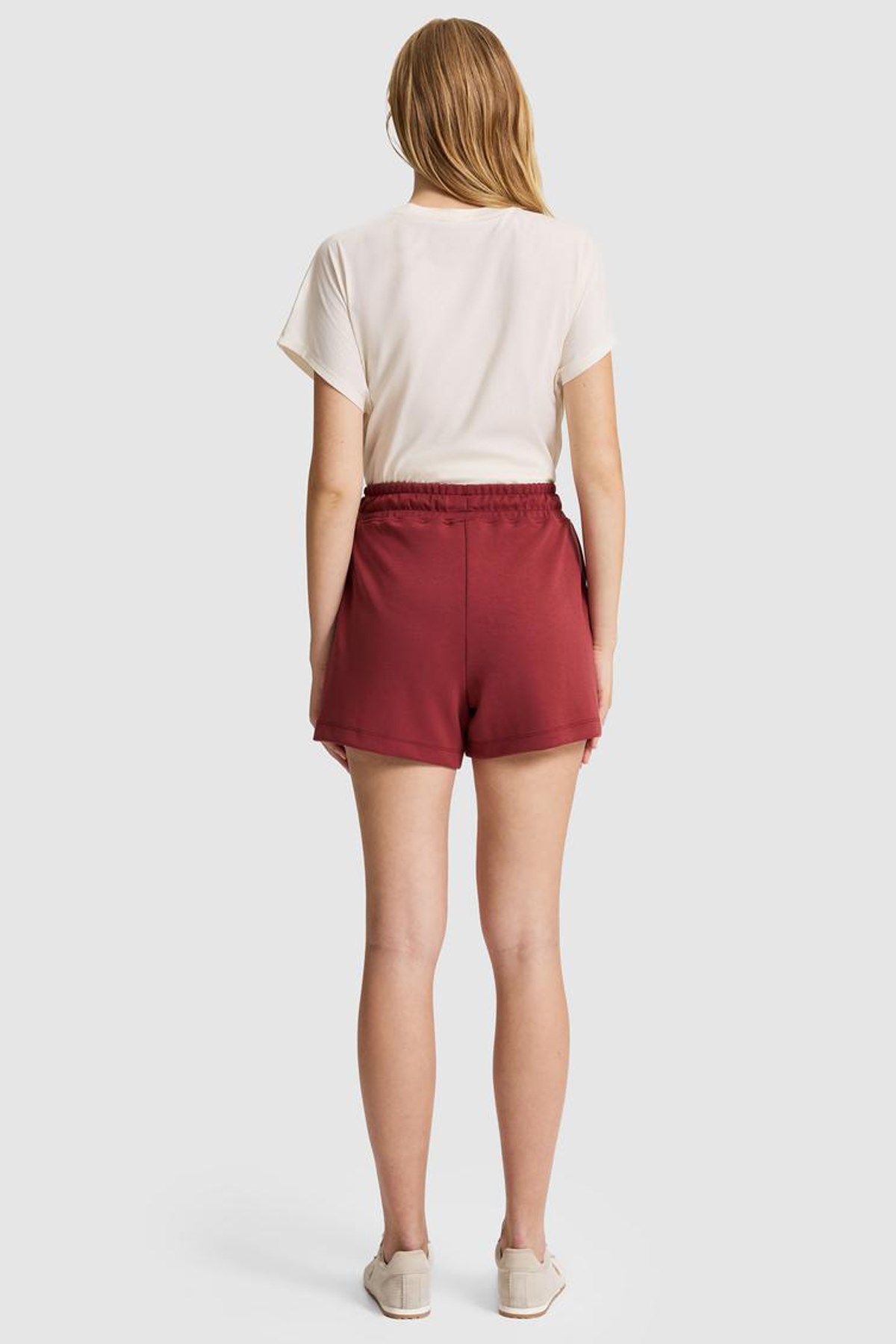 U.S. Polo Assn. Kadın Şort 50322069-VR223 Kırmızı