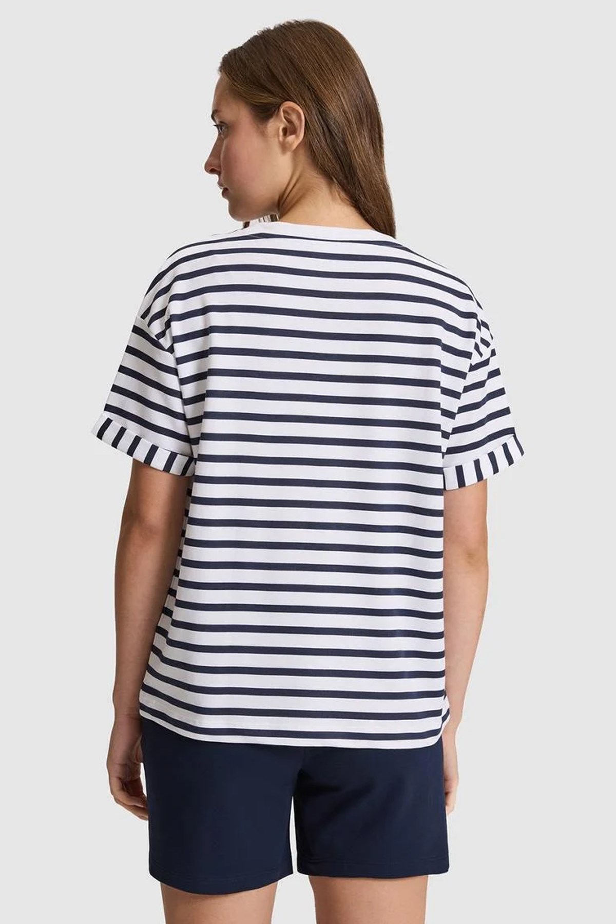 U.S. Polo Assn. Kadın Tişört 50322084-VR013 Beyaz