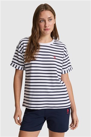 U.S. Polo Assn. Kadın Tişört 50322084-VR013