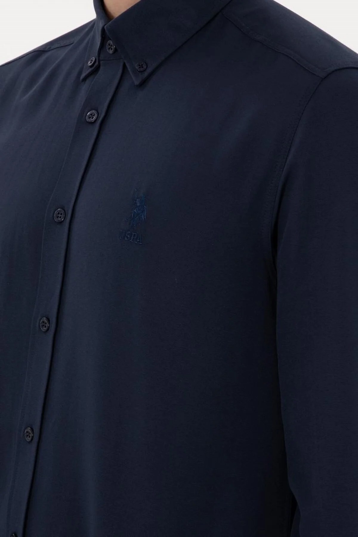 U.S. Polo Assn. Erkek Gömlek 50322159-VR033 Lacivert