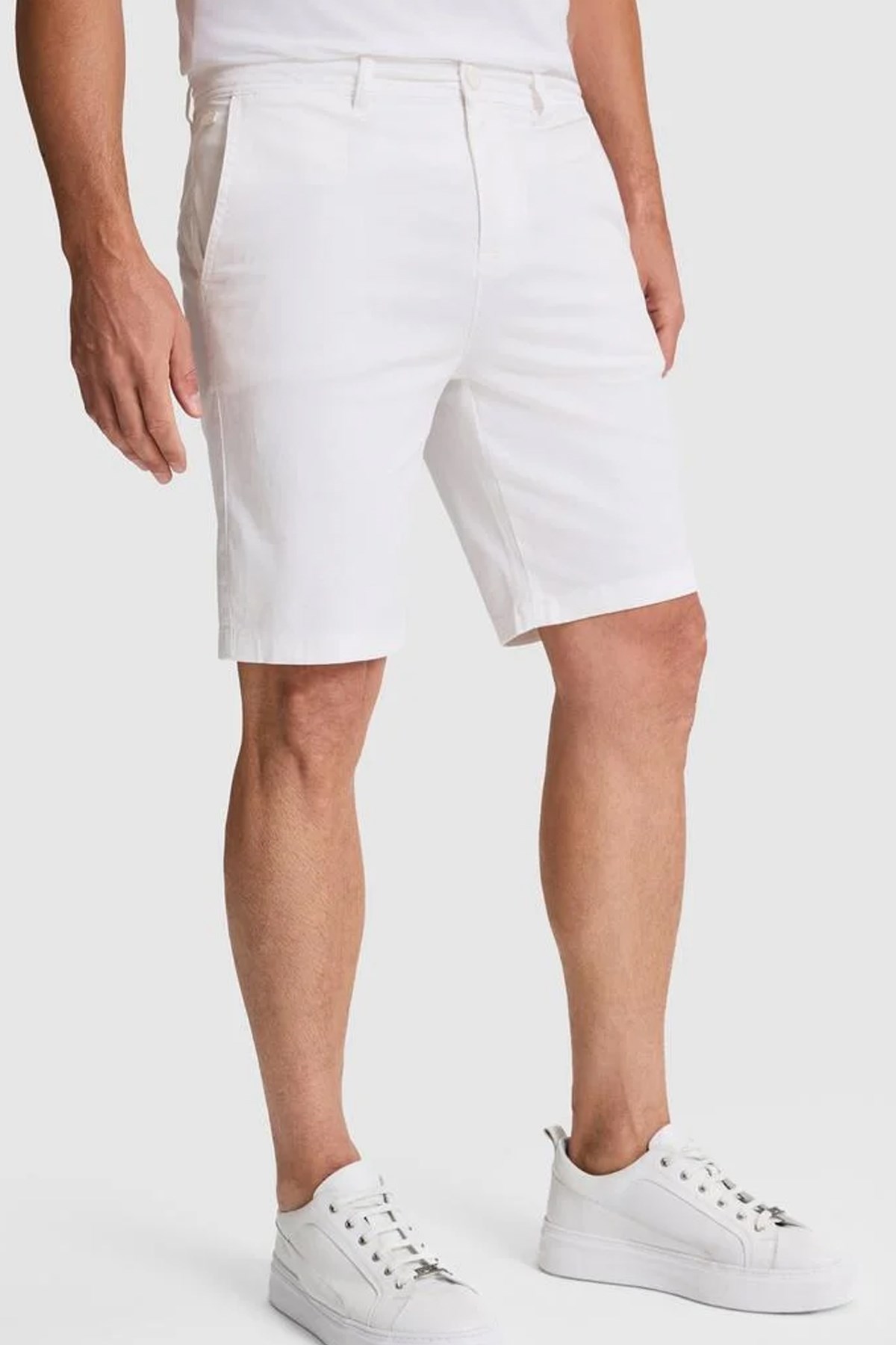 U.S. Polo Assn. Erkek Şort 50322320-VR013 Beyaz