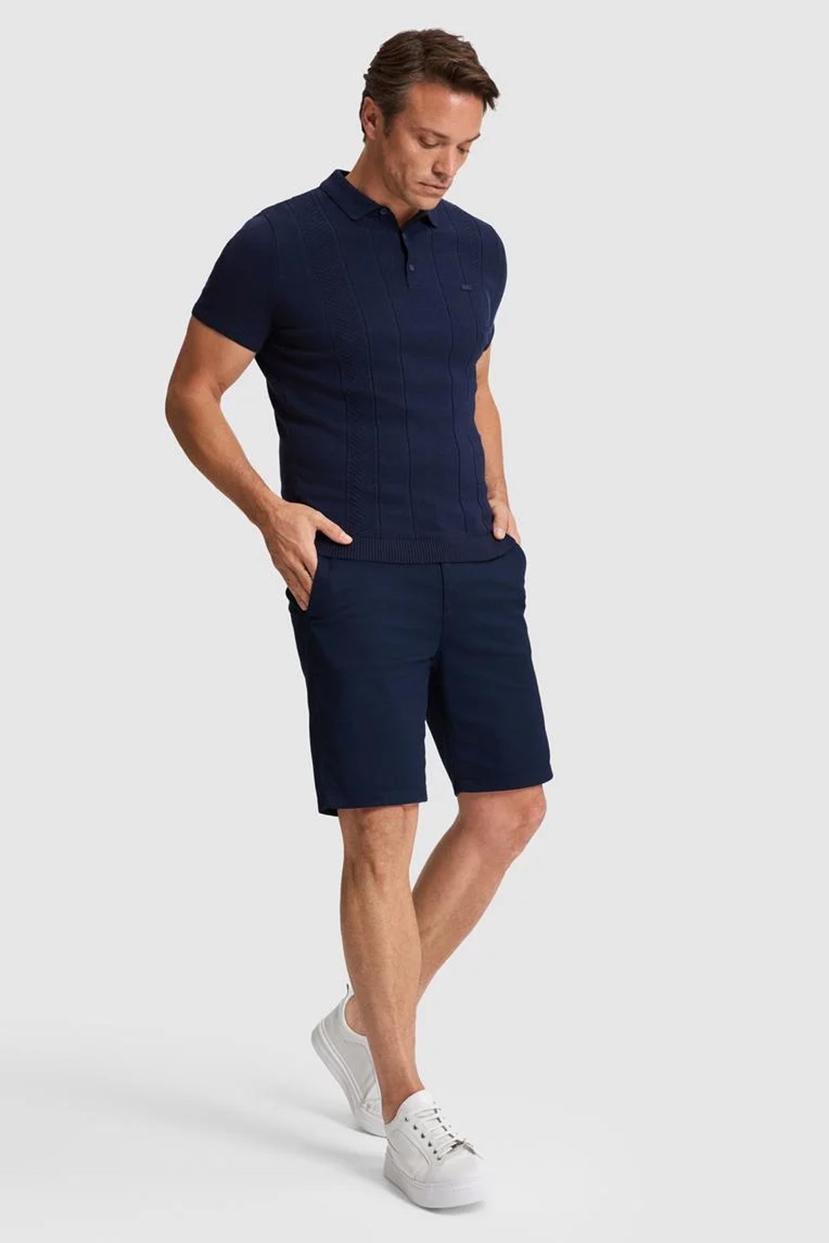 U.S. Polo Assn. Erkek Şort 50322320-VR033 Lacivert