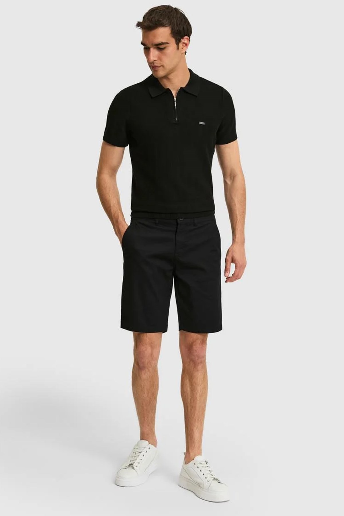U.S. Polo Assn. Erkek Şort 50322320-VR046 Siyah