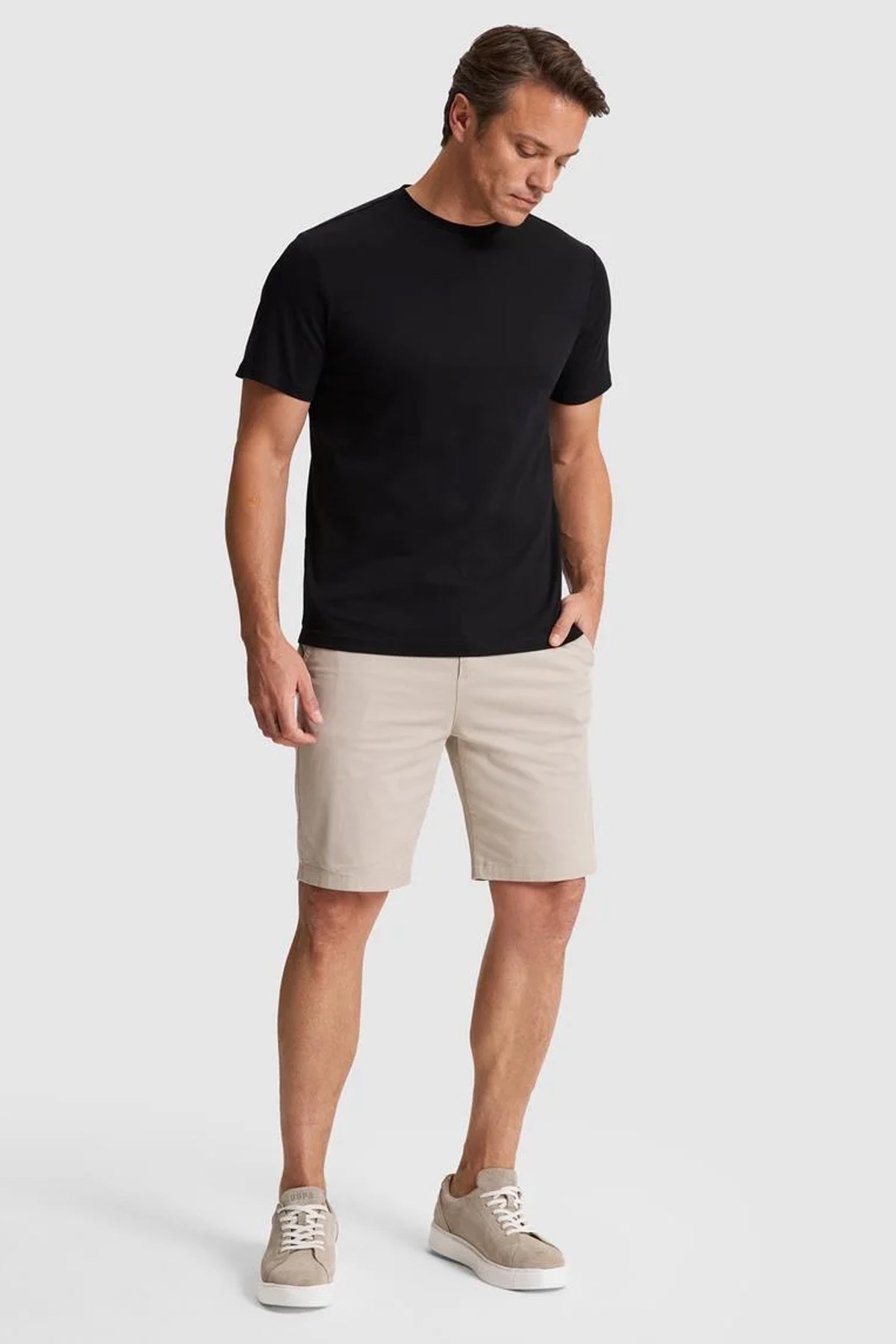 U.S. Polo Assn. Erkek Şort 50322320-VR049 Gri