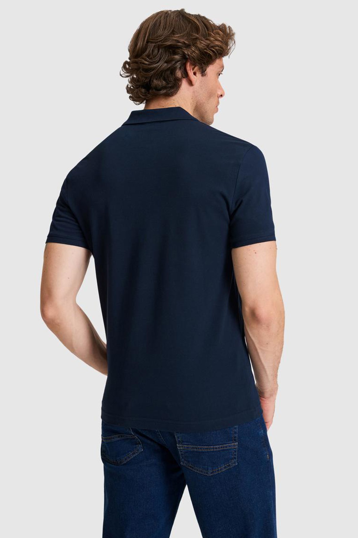 U.S. Polo Assn. Erkek Tişört 50322347-VR033 Lacivert