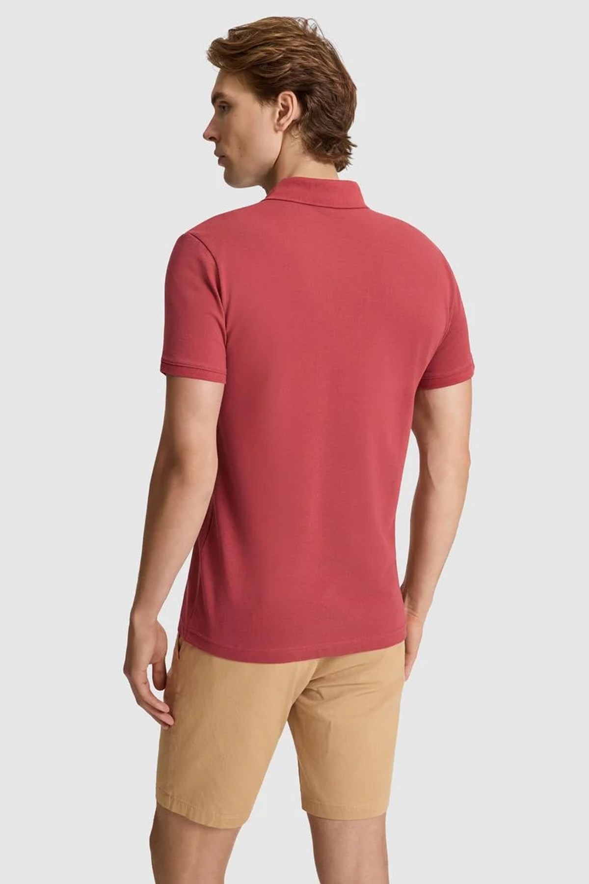 U.S. Polo Assn. Erkek Tişört 50322347-VR223 Kırmızı