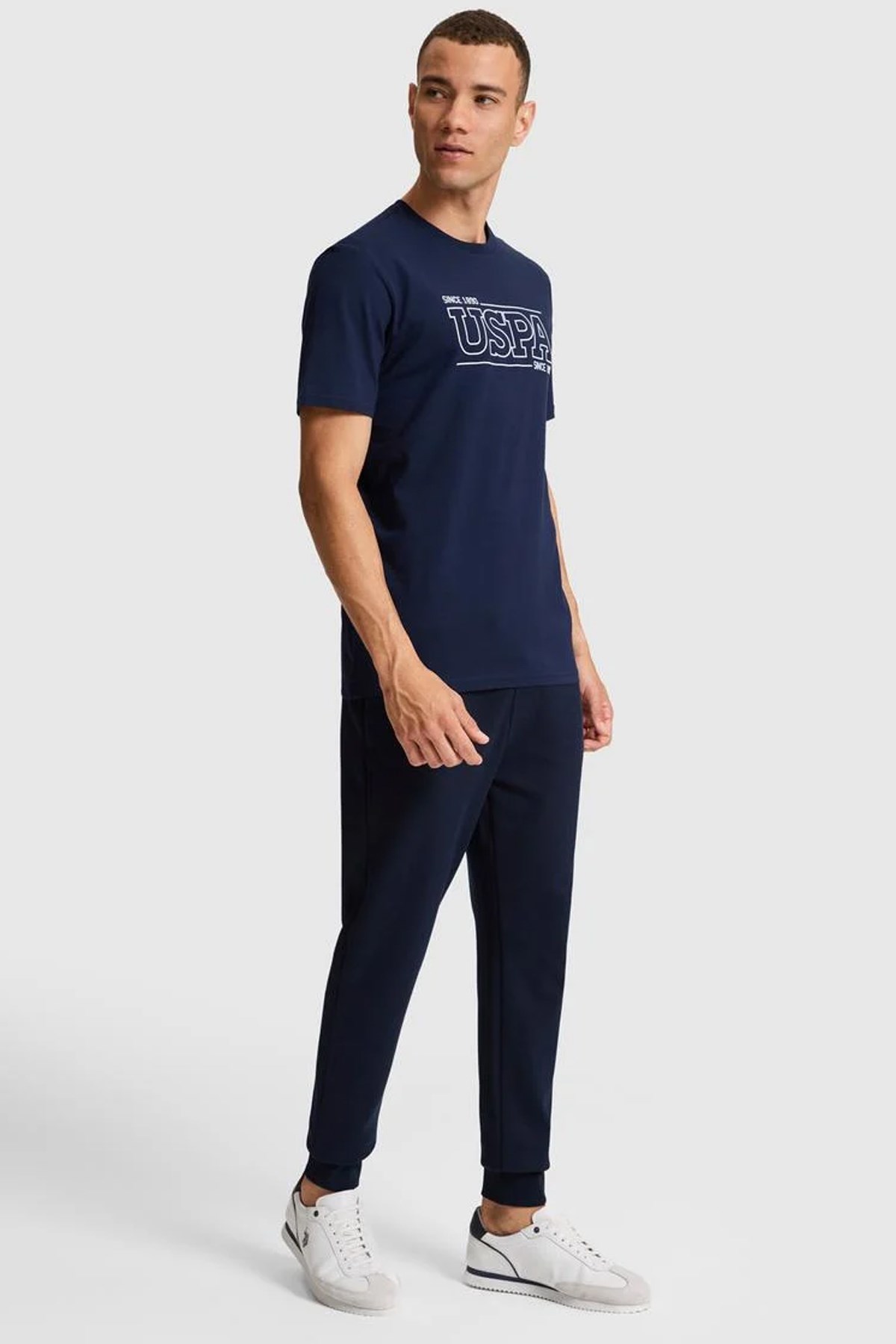 U.S. Polo Assn. Erkek Tişört 50322421-VR033 Lacivert