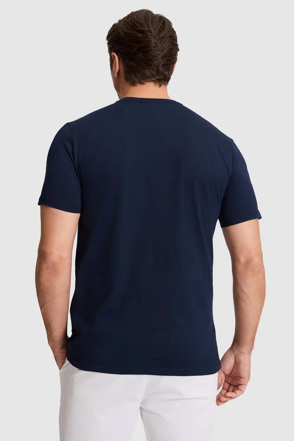 U.S. Polo Assn. Erkek Tişört 50322472-VR033 Lacivert