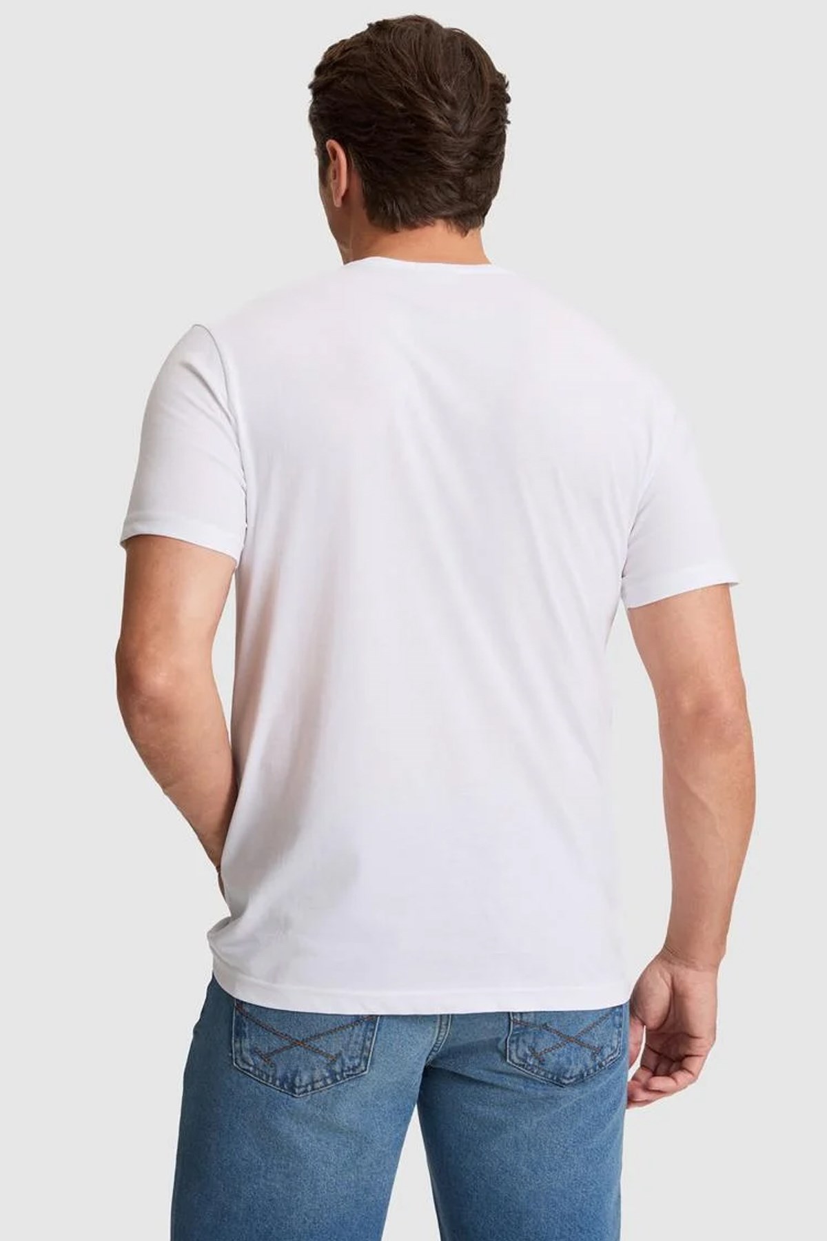 U.S. Polo Assn. Erkek Tişört 50322518-VR013 Beyaz