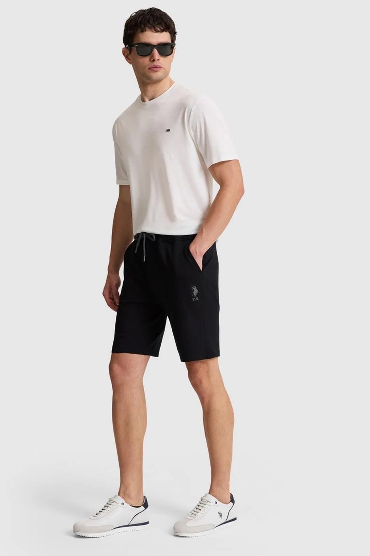 U.S. Polo Assn. Erkek Şort 50322605-VR046 Siyah