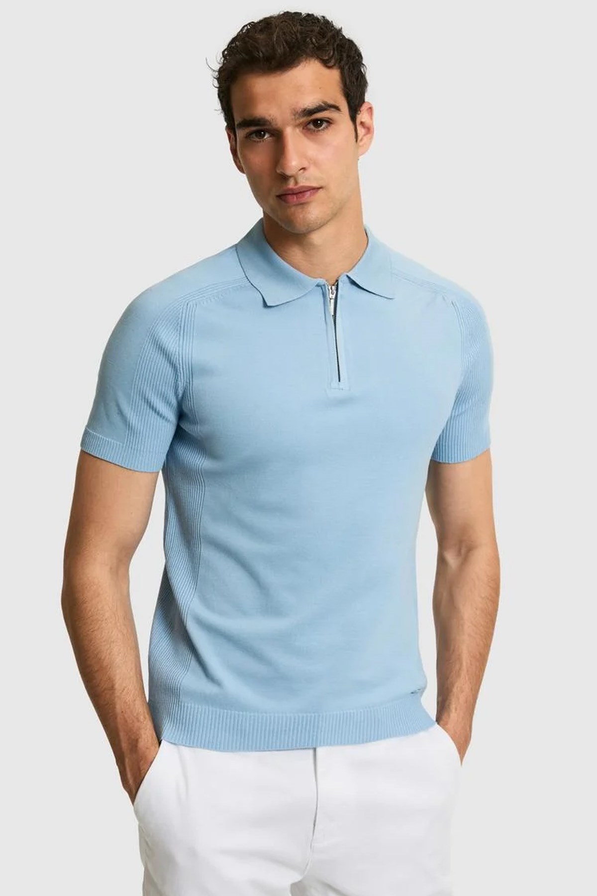 U.S. Polo Assn. Erkek Triko Kazak 50324302-VR036 Mavi
