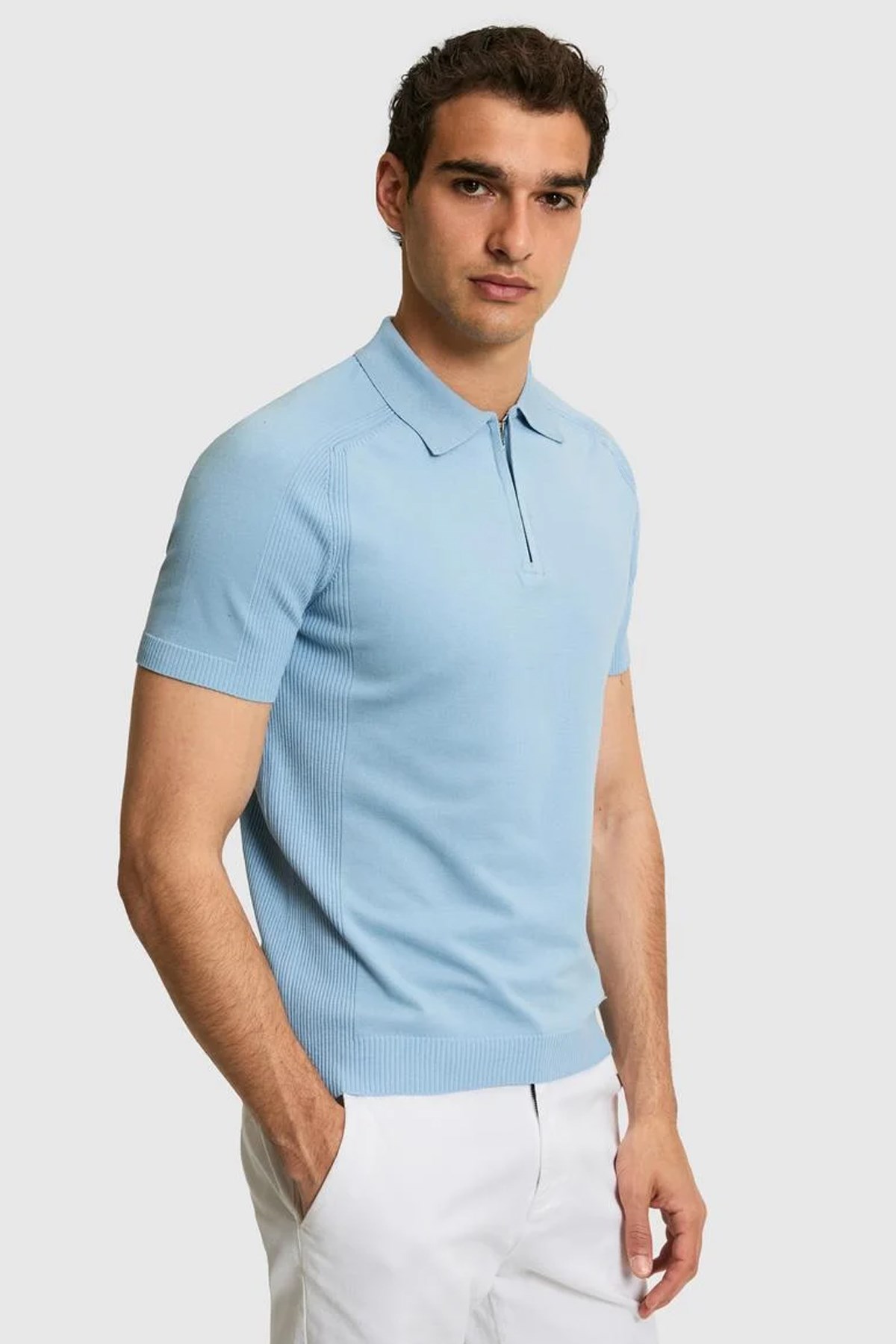 U.S. Polo Assn. Erkek Triko Kazak 50324302-VR036 Mavi