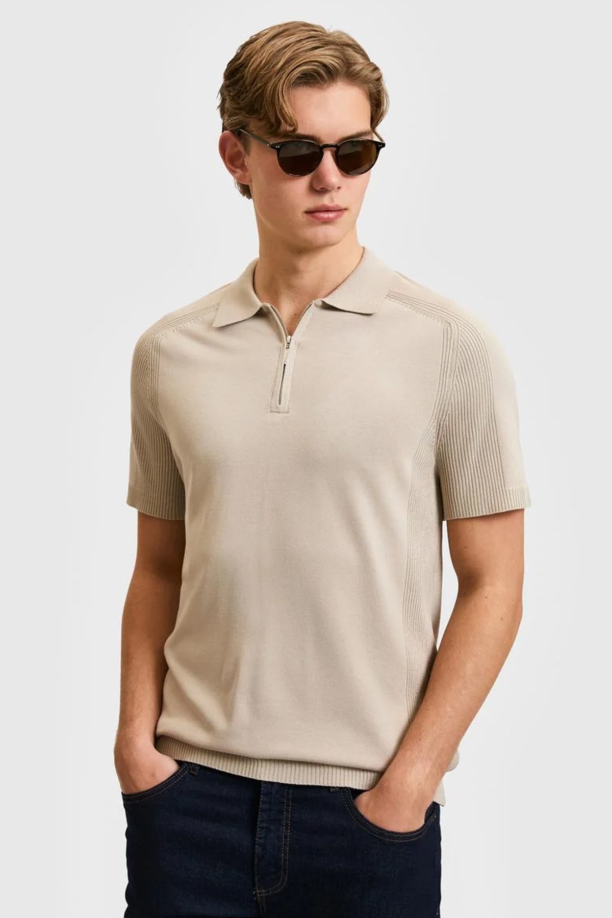 U.S. Polo Assn. Erkek Triko Kazak 50324302-VR049 Gri