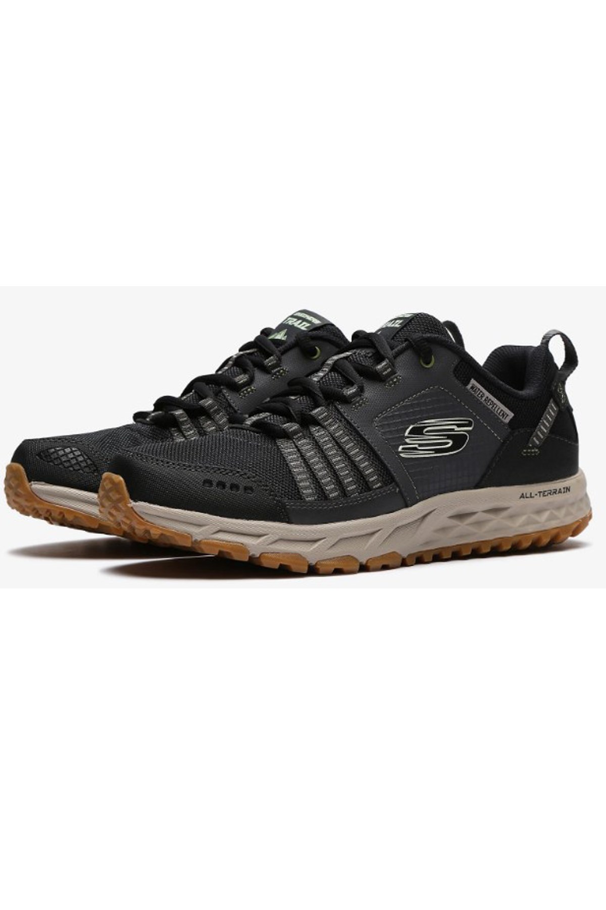 Skechers Escape Plan Erkek Spor Ayakkabı 51591 BKGY Antrasit