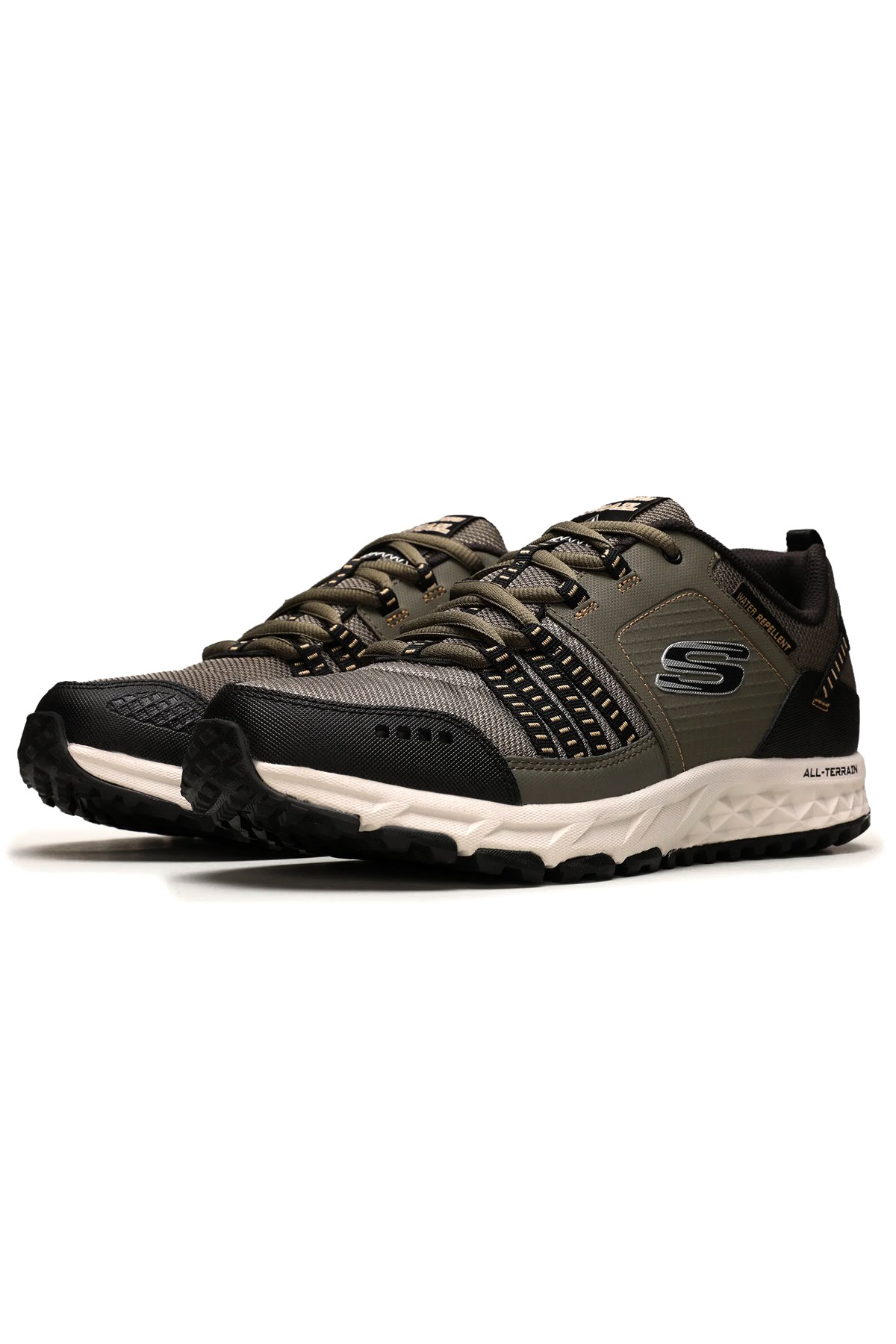 Skechers Escape Plan Erkek Outdoor Ayakkabı 51591 OLBK Yeşil