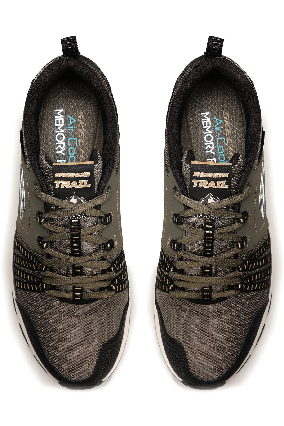Skechers Escape Plan Erkek Outdoor Ayakkabı 51591 OLBK Yeşil