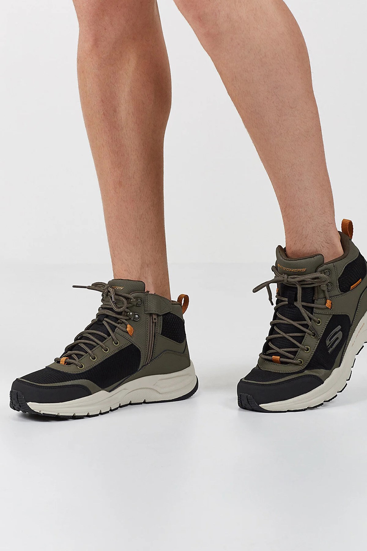 Skechers Escape Plan 2.0-Woodrock Erkek Bot 51705 OLBK Yeşil