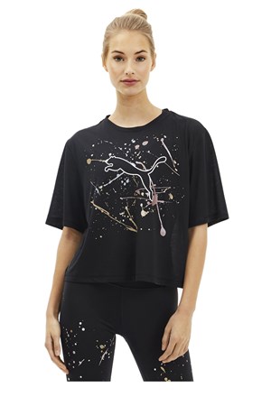 Puma Metal Splash Graphic Kadın Tişört 51897006