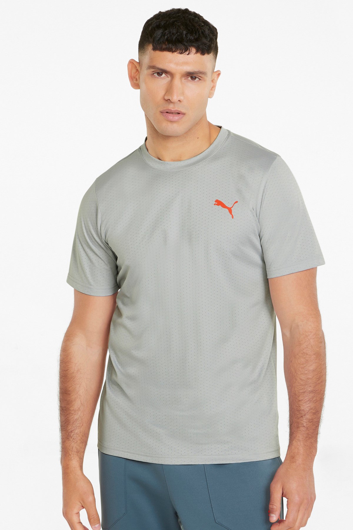 Puma Train Fav Erkek Tişört 52014119 Gri