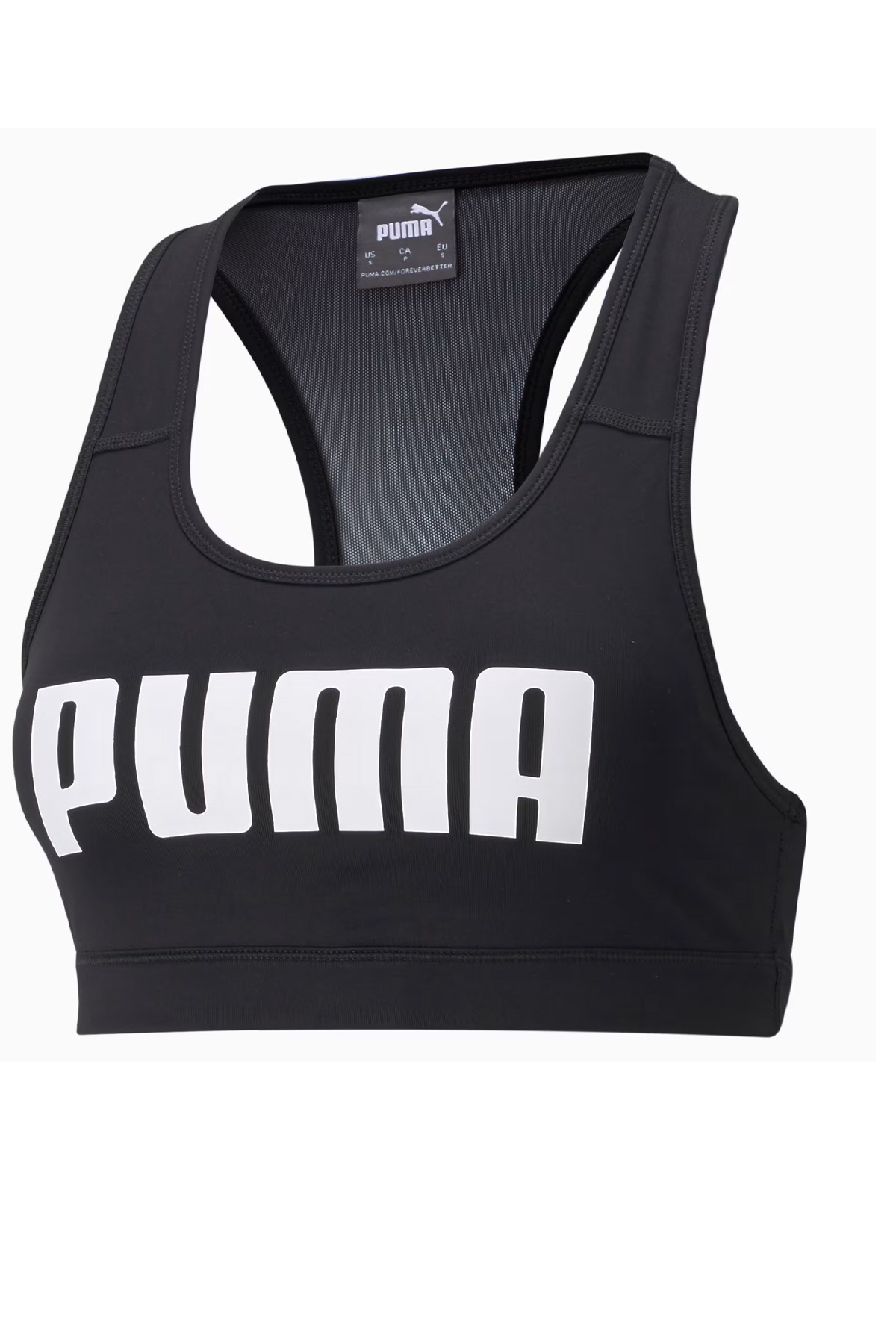 Puma Mid impact 4Keeps Kadın Bra 52030401 Siyah