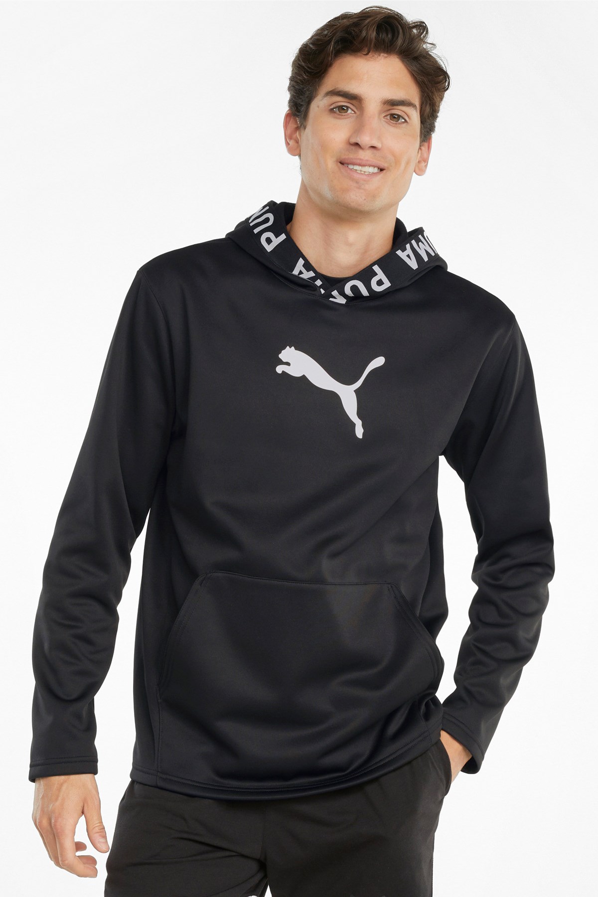 Puma PWR Fleece Training Erkek Sweatshirt 52089301 Siyah