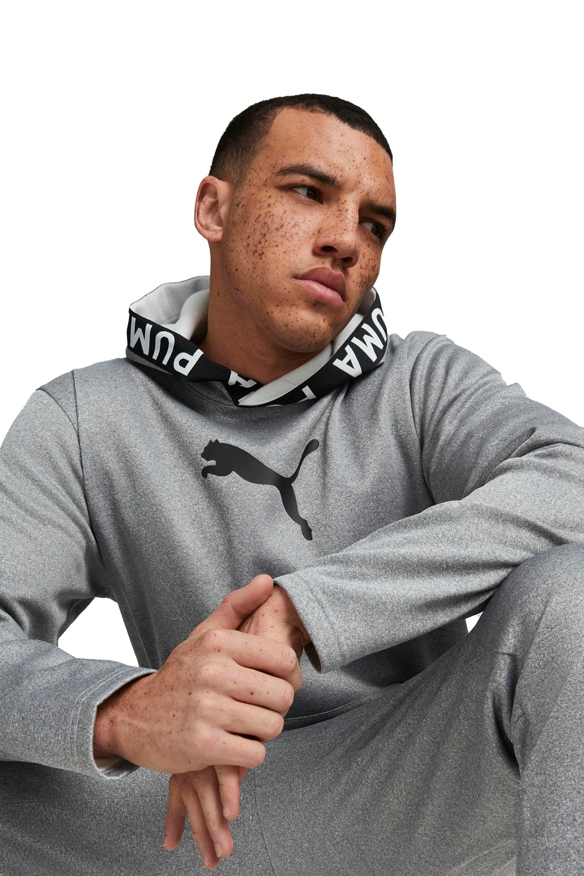 Puma Traın Pwr Erkek Sweatshirt 52089303 Gri