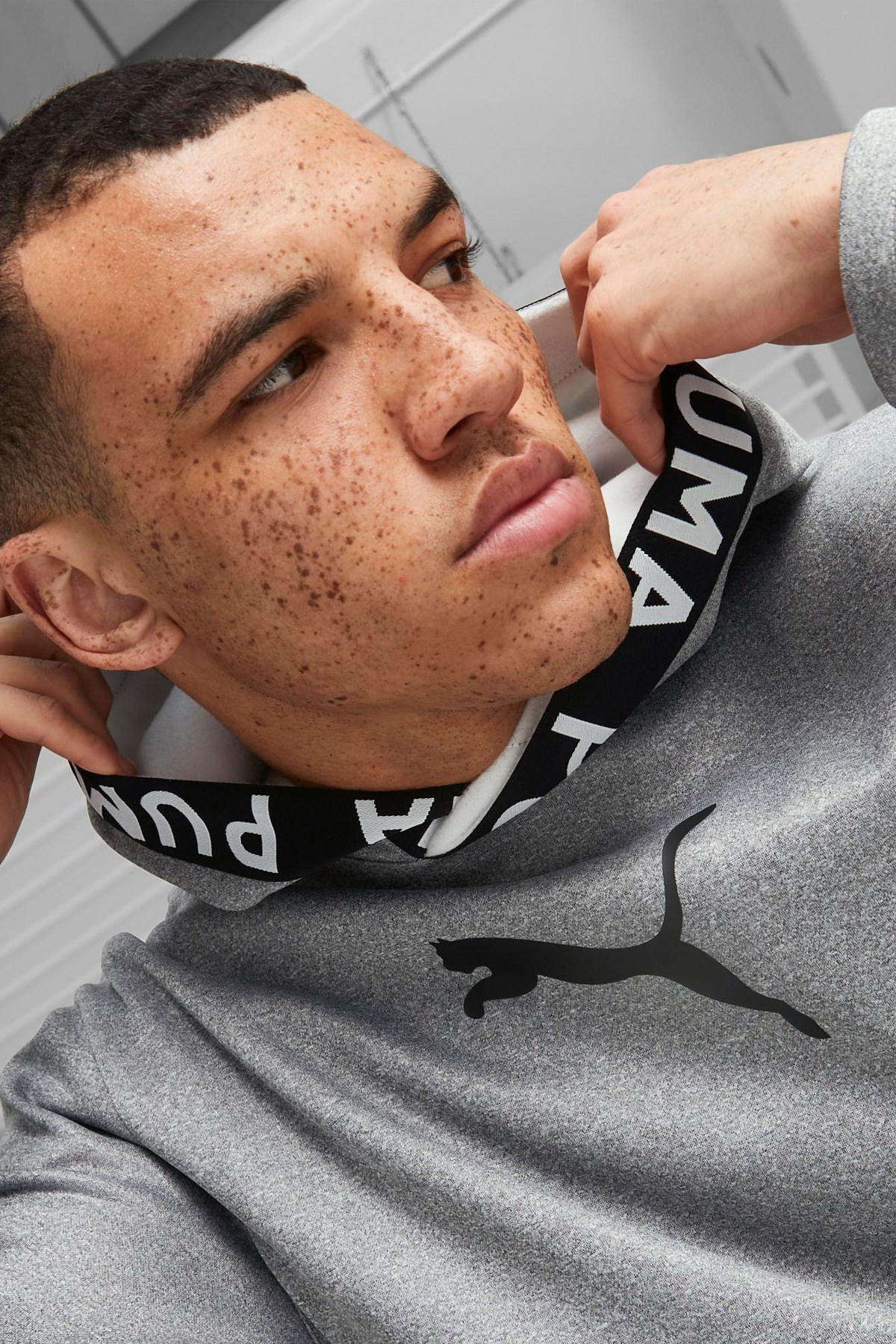 Puma Traın Pwr Erkek Sweatshirt 52089303 Gri