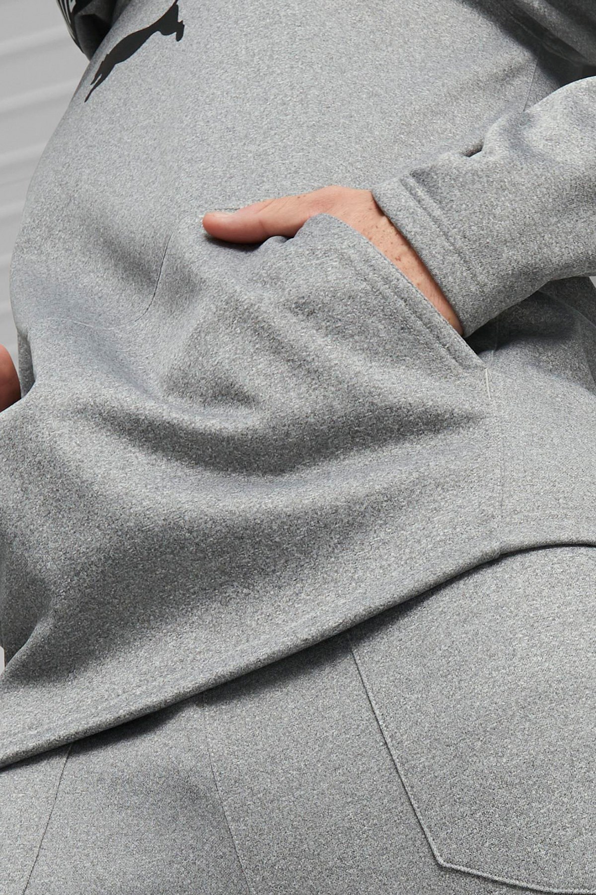 Puma Traın Pwr Erkek Sweatshirt 52089303 Gri