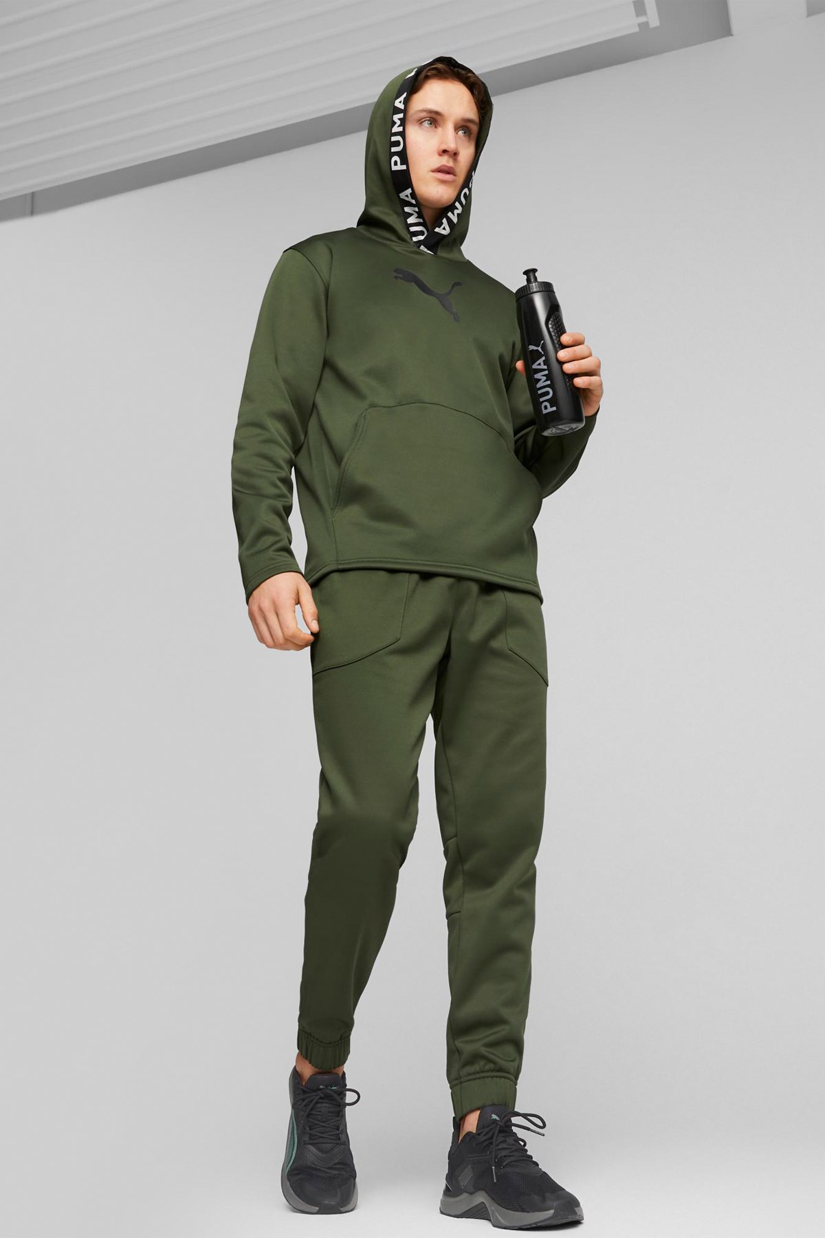 Puma Train Pwr Erkek Sweatshirt 52089333 Haki