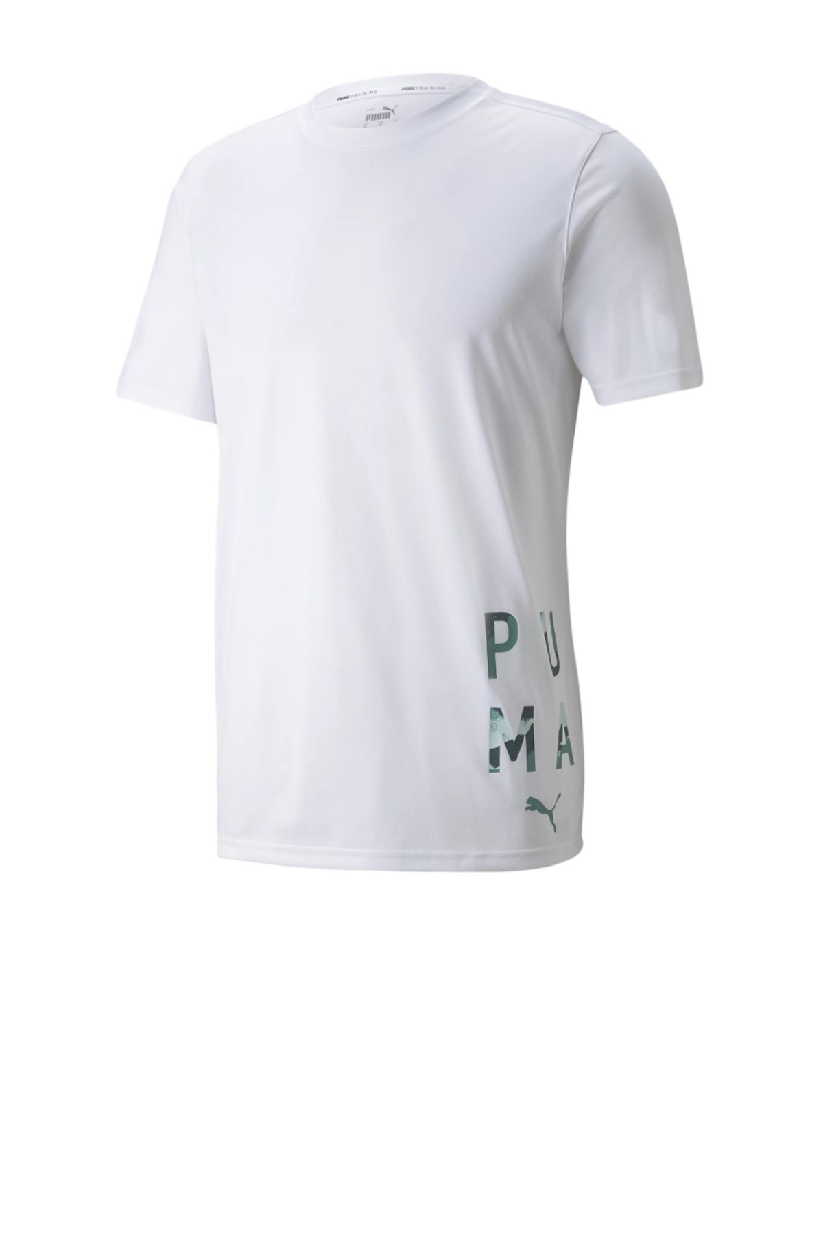 Puma Train Graphic Erkek Tişört 52154202 Beyaz