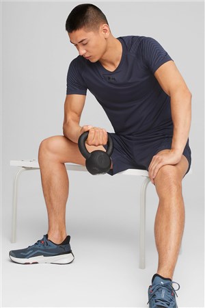 Puma Formknit Seamless Erkek Tişört 52155606 Lacivert
