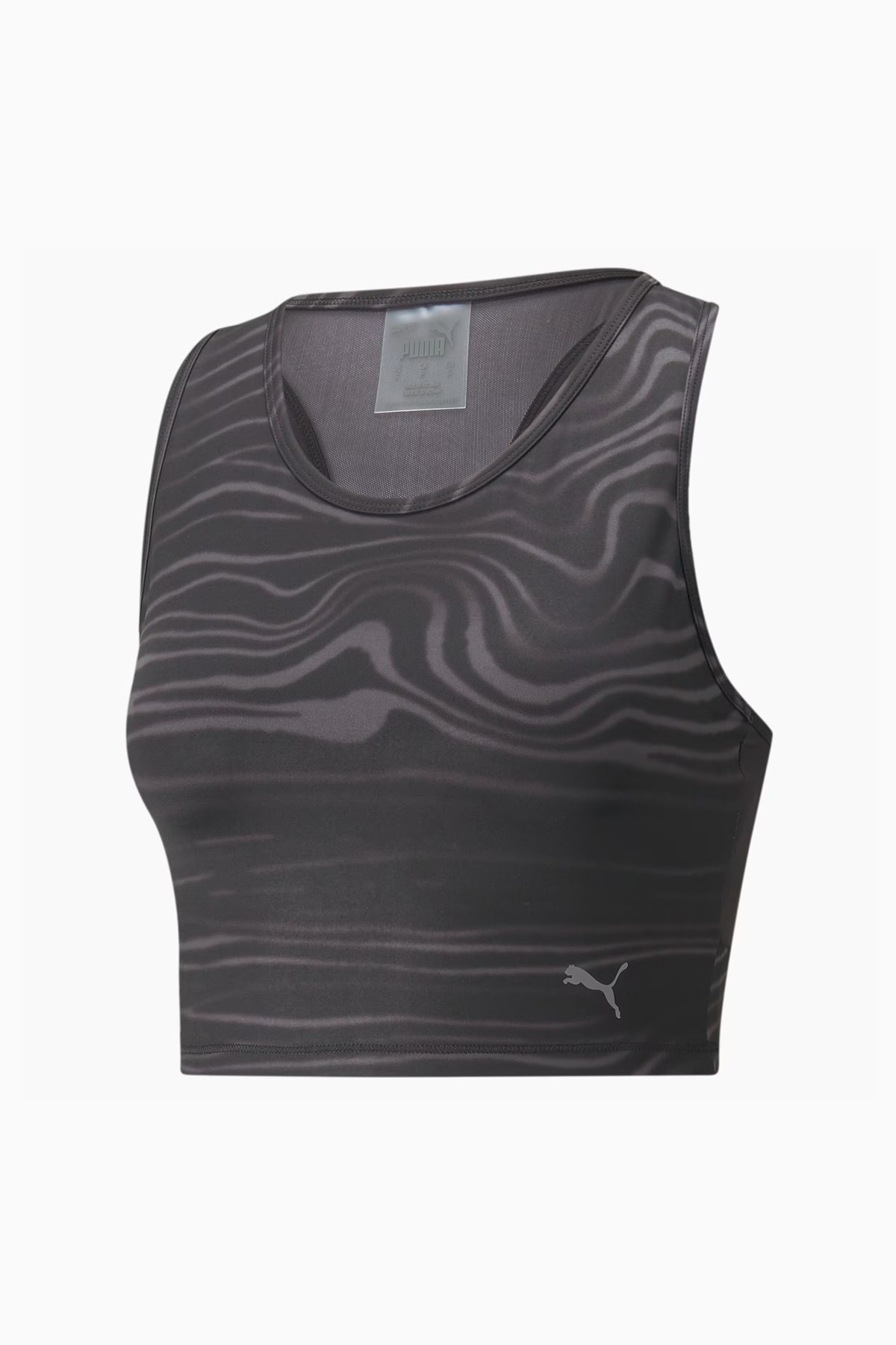 Puma Studio Aop Kadın Crop 52156101 Siyah