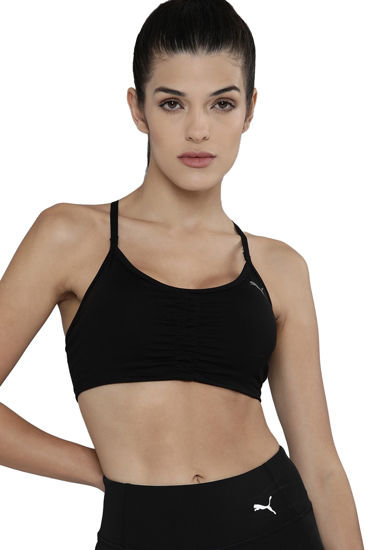 Puma Low impact Studio Bra Kadın Bra 52160201 Siyah